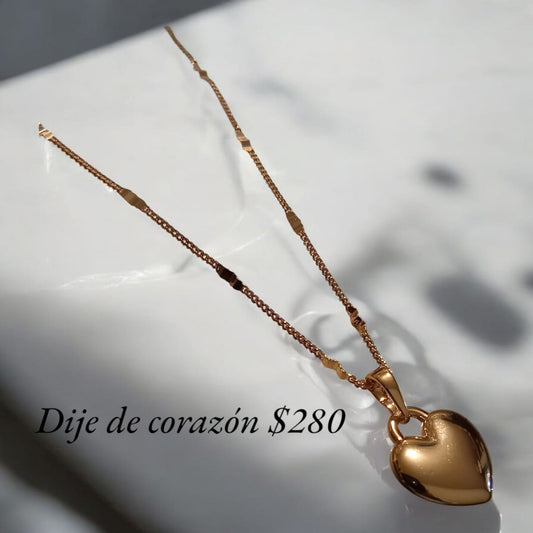 Dije de corazón